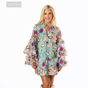 Sold out online! GAYLE LONG SLEEVE MINI DRESS - GOSSIP Buddy Love mini NWT
